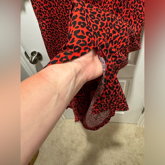 123-Smash + Tess red/black leopard print dress - Picture 8 of 11